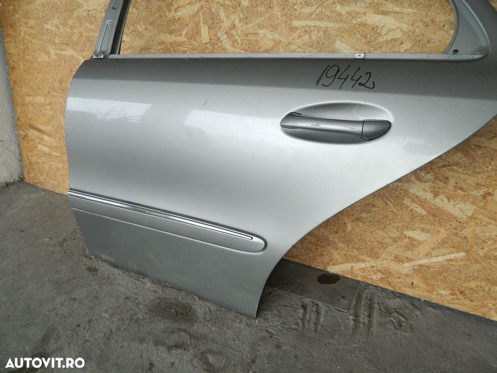 Usa stanga spate, Mercedes E-Class, W211, Berlina/Sedan, 2003, 2004, 2005, 2006, 2007, 2008. - 5