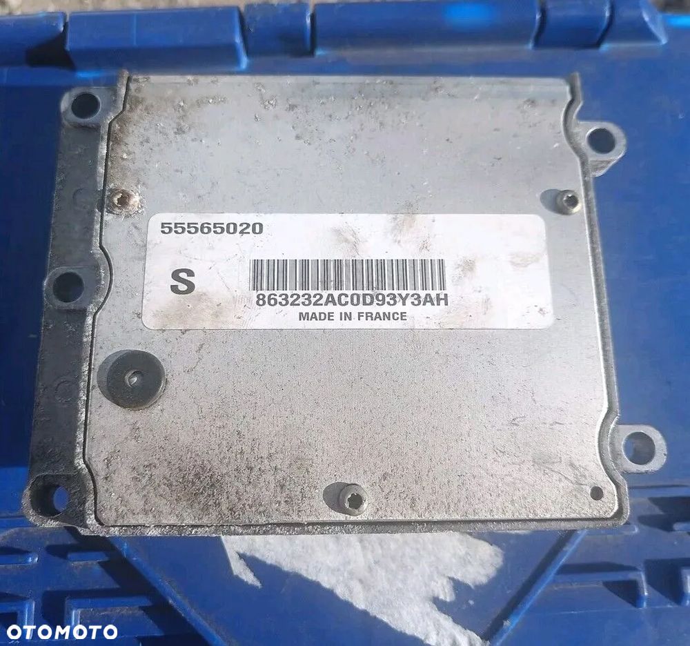 KOMPUTER STEROWNIK SILNIKA SAAB 9-3 OPEL VECTRA 55565020 - 1