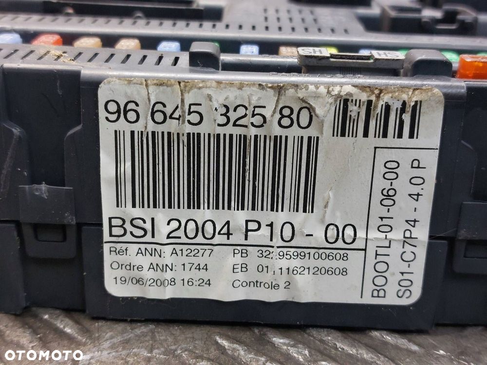 ZESTAW STARTOWY CITROEN C3 I 1.4 16V IAW6LPC101 9654596080 9665486580 - 5