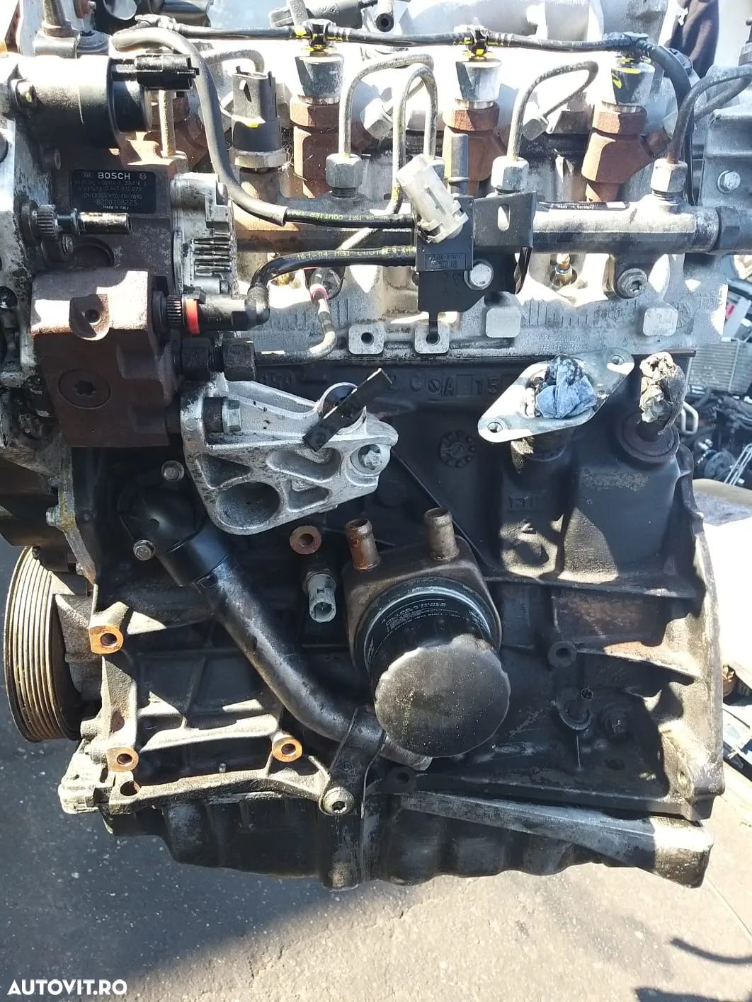 Vand Motor Complet cu: Turbina , Pompa Inalta, Set injectoare. cod : F9Q760 pentru Opel Vivaro/ Renault Trafic 1.9 an 2001-2006 - 1