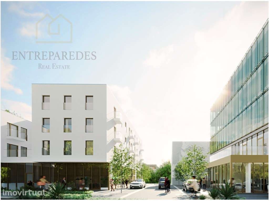 Apartamento T2 com varanda para comprar no moderno 'Porto Art's Squ... - Grande imagem: 5/50