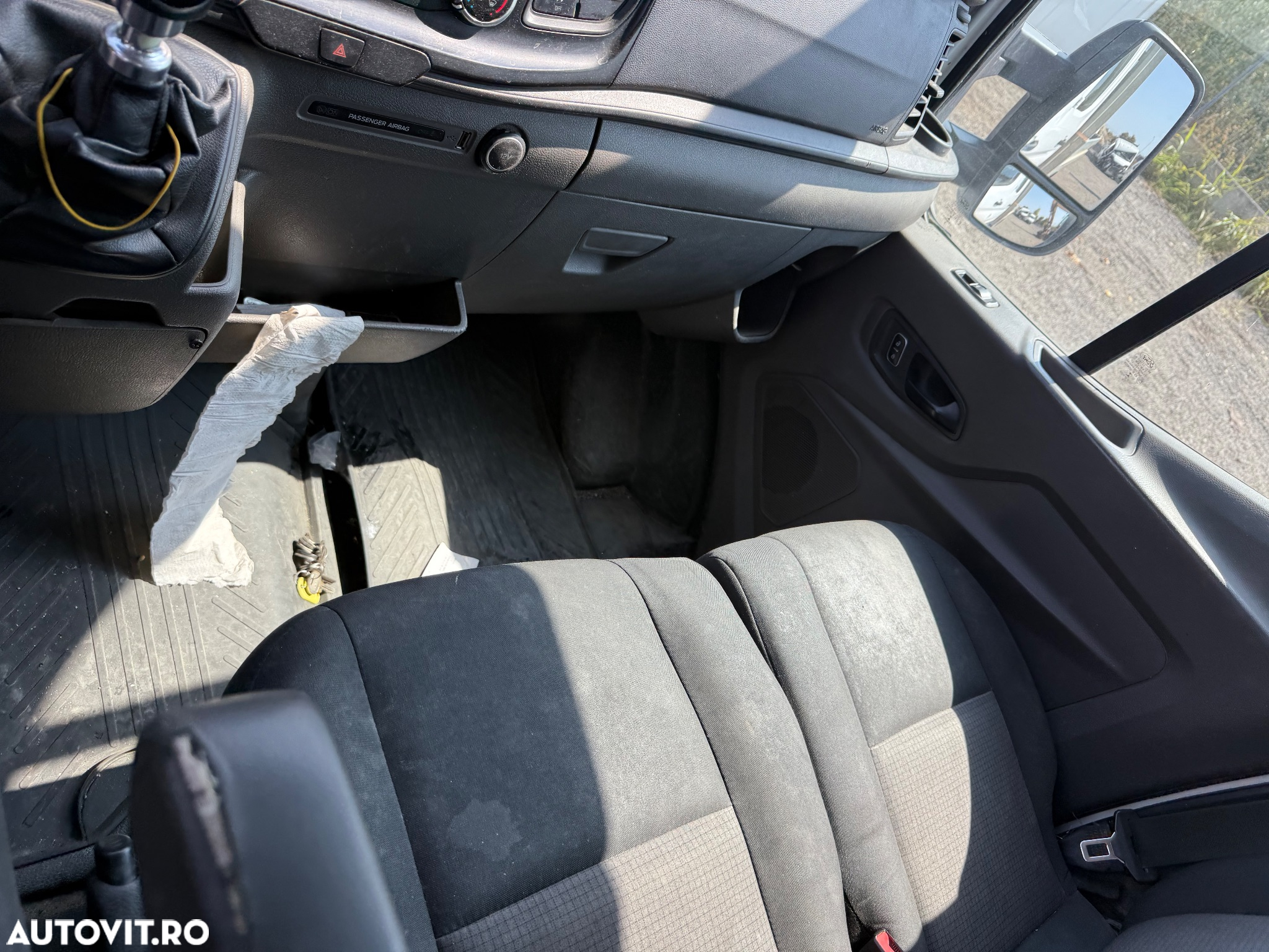 Ford an 2020 Transit 2.0tdi Punte Dubla 7 Locuri Dokka Bena Camioneta Clima AC Unic Proprietar de noua Reprezentanța Ford carosata Istoric Service Complet Carte service Km reali  NU Mercedes Sprinter VW crafter Boxer Iveco - 21