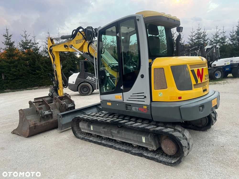 Wacker Neuson Koparka gąsienicowa KLIMA  3xramie łamane Wacker Neuson Et 90 KLIMA Deutz hydrozłącze hydrauliczne Liebherr SW33 LIKUFIX SWA33 + pilot auto hydrauliki 3 x łyżki org Liebherr 9 ton ET90 gumowe gasiennice 1 wł Cat 308 Jcb Yanmar atlas TEREX Liebherr złącze - 6