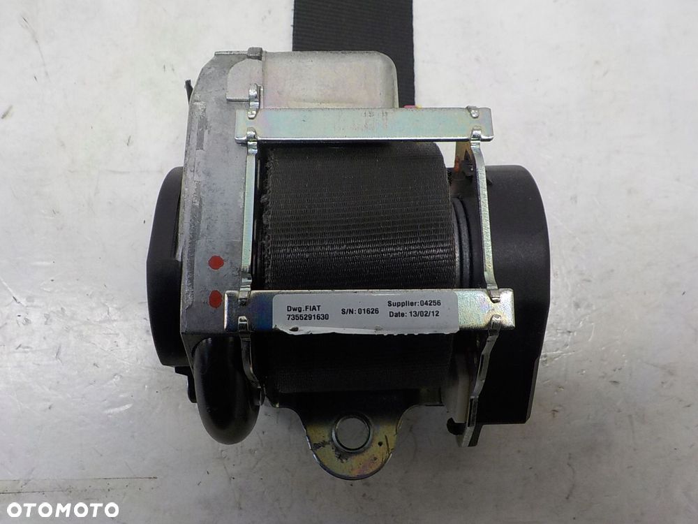 FIAT PUNTO EVO PAS BEZPIECZEŃSTWA NAPINACZ 3D PRAWY PRZÓD PRZEDNI - 13