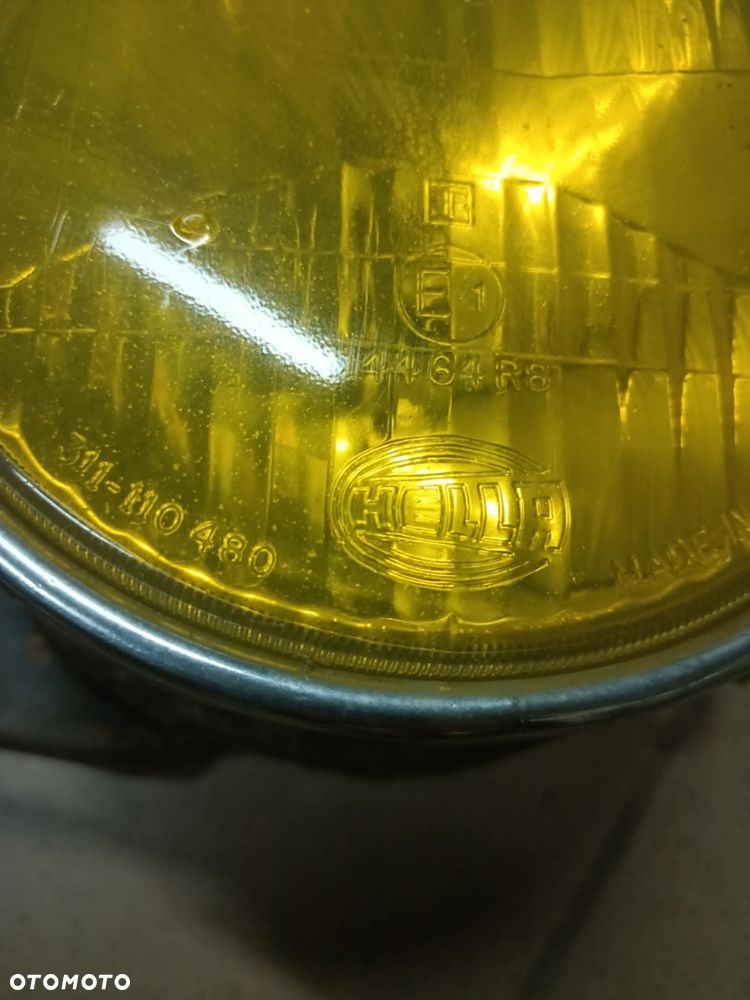 Lampy lampa przód przednia lewa prawa BMW E28 seria 5 żółte Rarytas Europa - 3