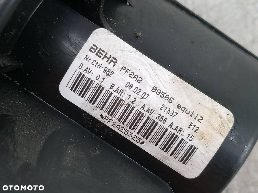 WENTYLATOR NAWIEWU, DMUCHAWA PEUGEOT 307 II SW PF2A2  B9506   PF2A25325 - 2