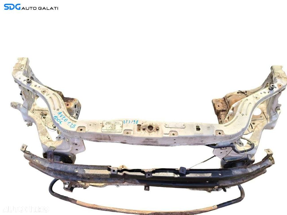 Trager Tragher Suport Radiator Radiatoare Traversa cu Lonjeron Lonjeroane Chevrolet Aveo 2003 - 2011 [LC3198] - 4