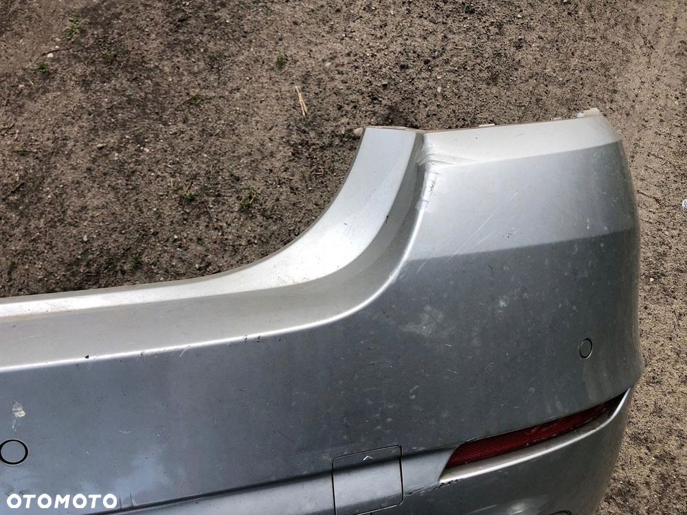 BMW 5 F10 ZDERZAK TYLNY PDC srebrny titansilber SEDAN - 4