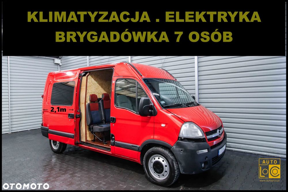 Opel MOVANO BRYGADÓWKA 7 OSÓB - 1