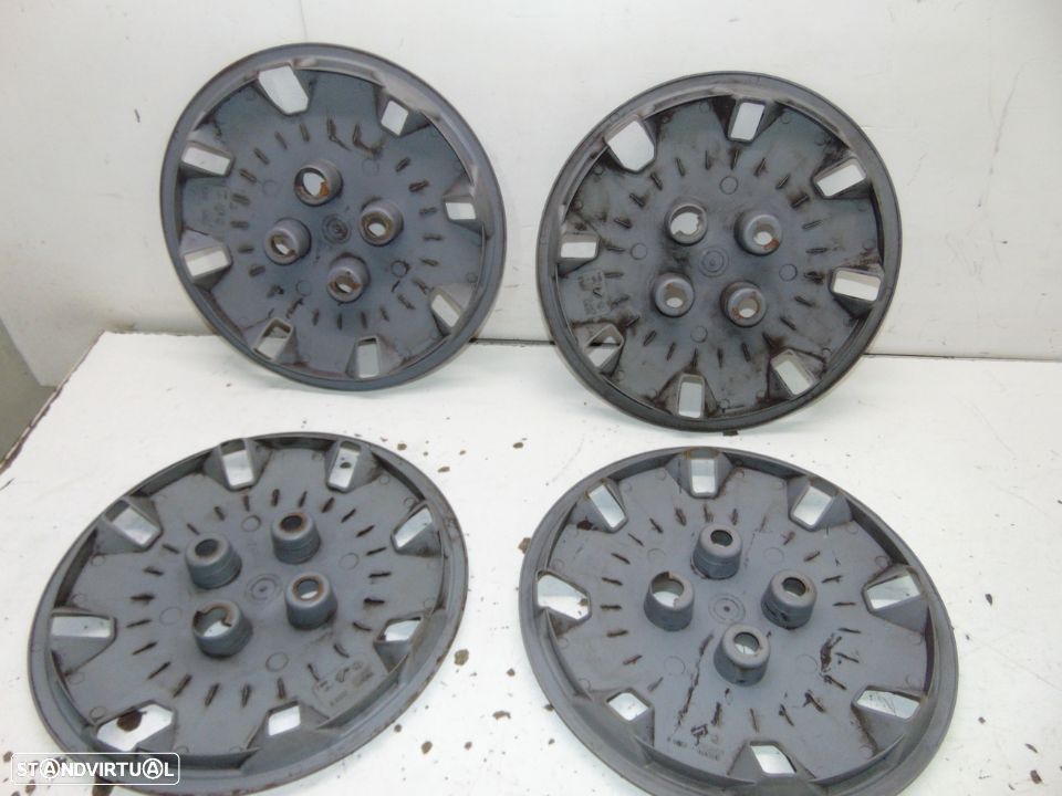 Fiat uno dos 1 jogo de tampões de roda - 6