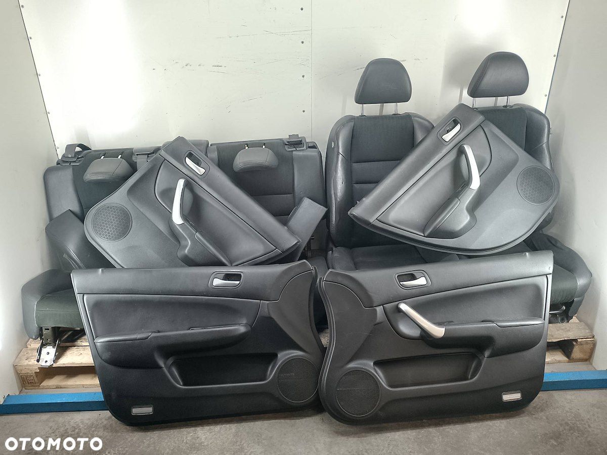 FOTELE KANAPA BOCZKI PÓŁ-SKÓRA KOMPLET HONDA ACCORD VII 2.2 I-CTDI KOMBI - 1