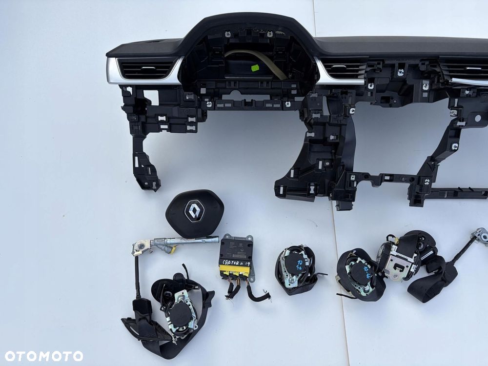 DESKA KONSOLA PODUSZKI AIR-BAG PASY SENSOR RENAULT CAPTUR II 2019-2024 - 3