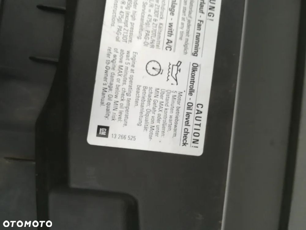 ATRAPA GRILLA OPEL ZAFIRA B 13266525 - 2