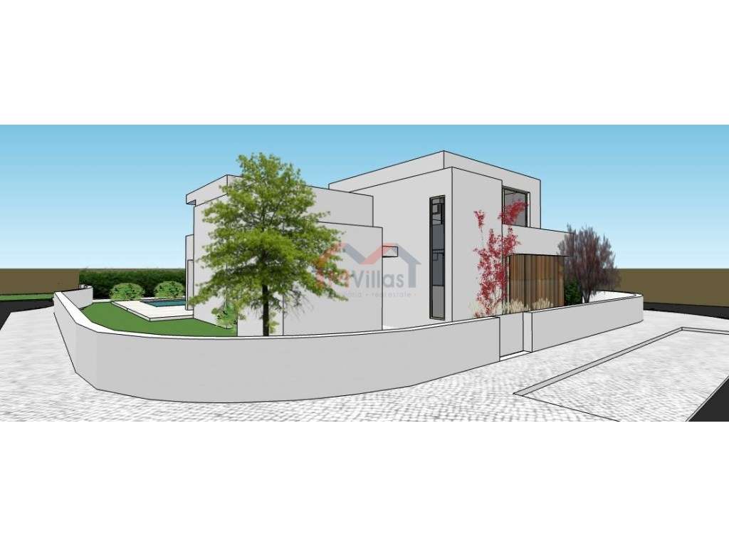 Terreno com projecto aprovado para construção - Estoi - Grande imagem: 2/10