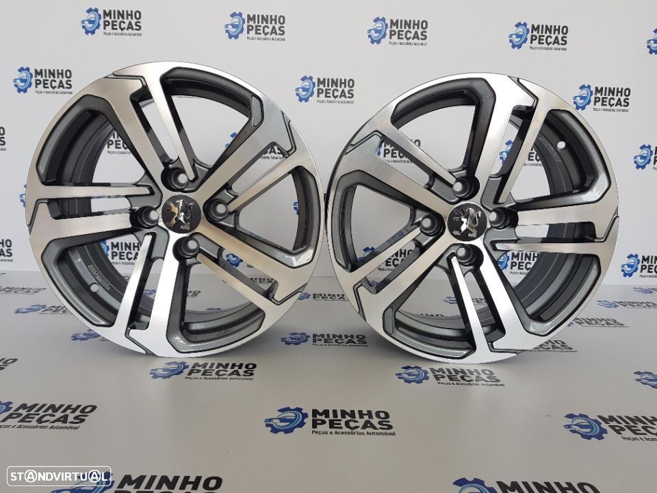 Jantes Peugeot 208 GTI em 16 GunMetal - 1