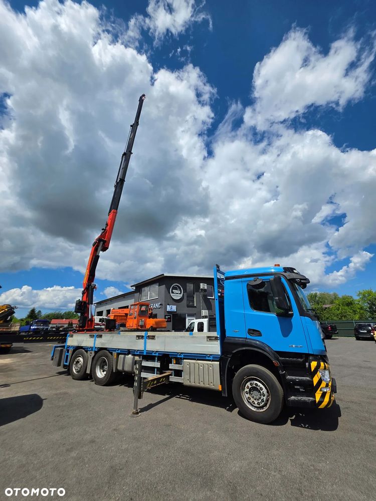 Mercedes-Benz ANTOS 6x2 oś skrętna , kontnery , PALFINGER 34002 - 4