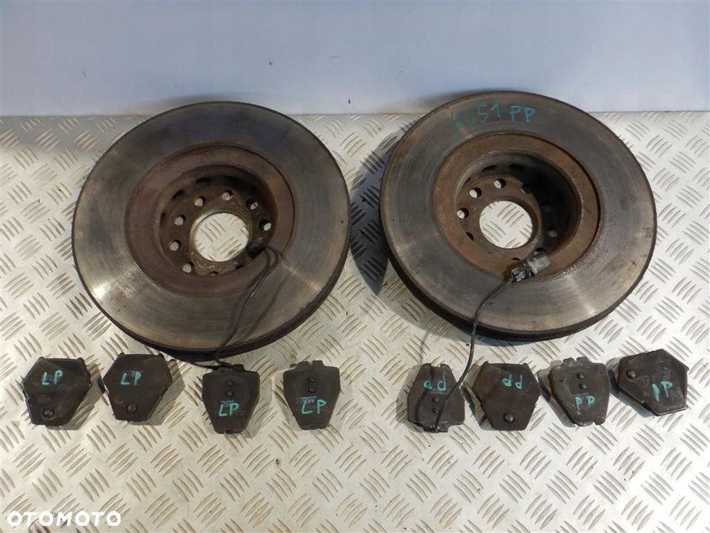 Tarcze hamulcowe klocki komplet VW Phaeton 2002-2016 3,2 V6 VR6 BENZYNA - 3