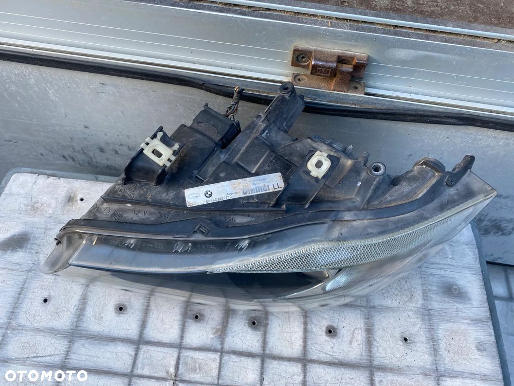 lampa BMW 3 E90 przed liftem zwykła ZKW lewa eu cała - 2