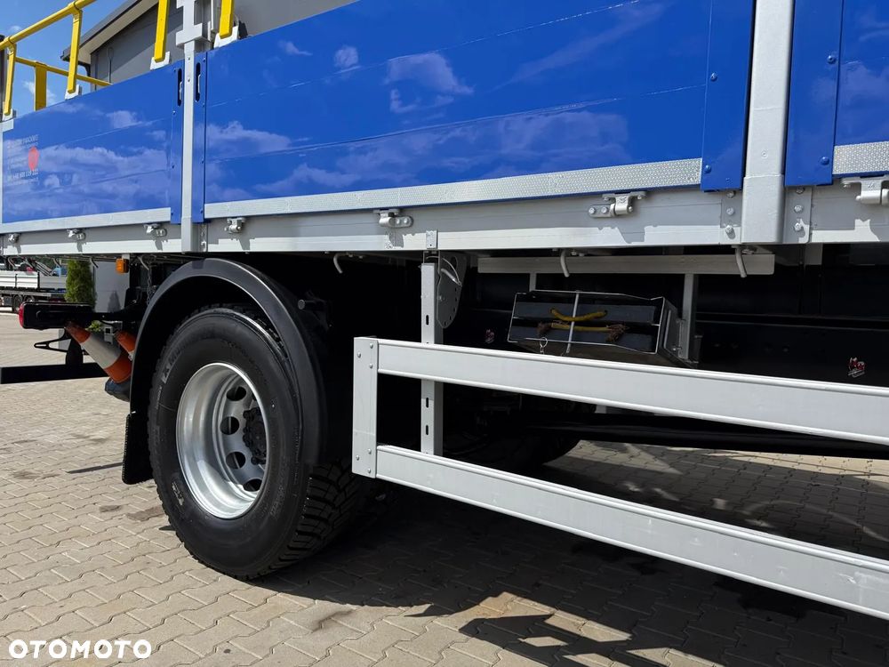 MAN TGM TGL TGS 18.250 E6 //skrzyniowy z HDS // 4x2 // żuraw HMF 1420 K2 HDS dzwig kran crane budowlanka - 20