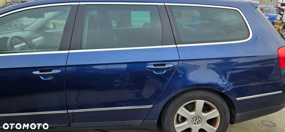 Drzwi lewe prawe tył tylne VW Passat B6 kombi 2009r LD5Q - 3