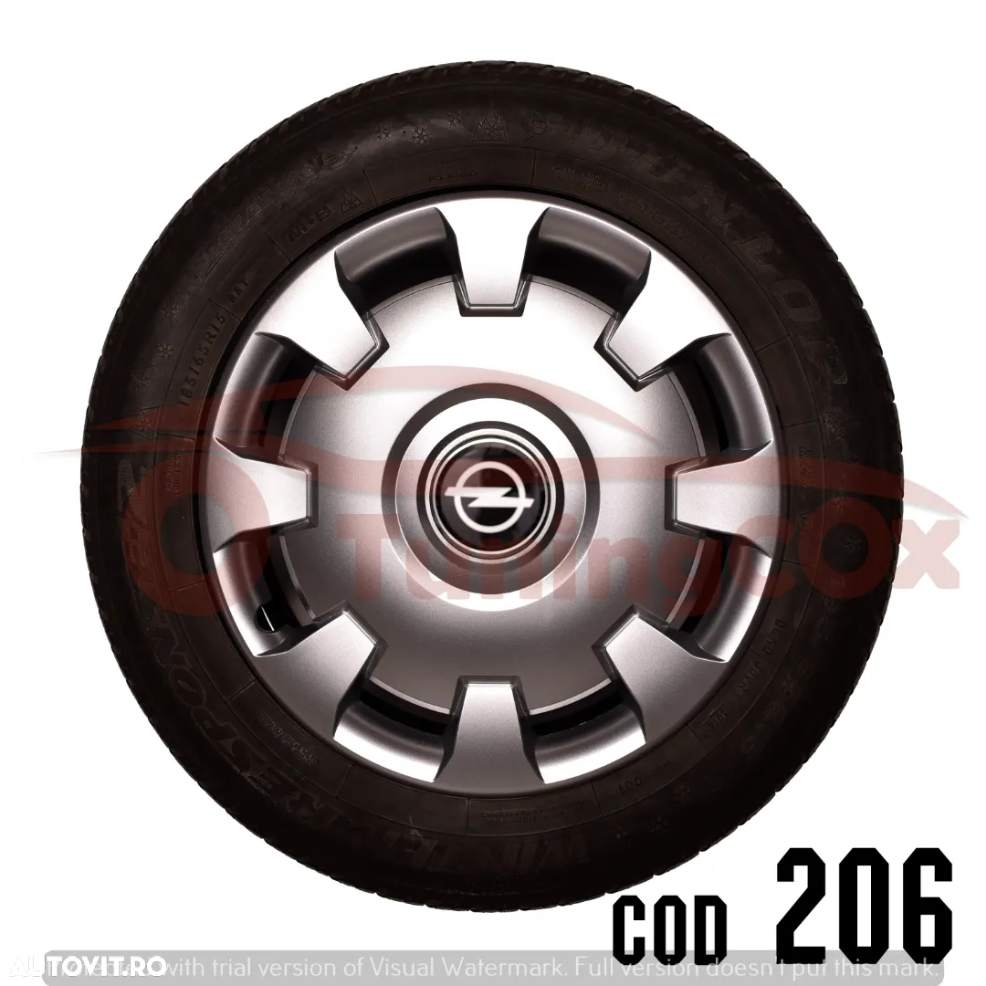 Capace roti OPEL r14  la set de 4 buc ,Capace janata aliaj - 2