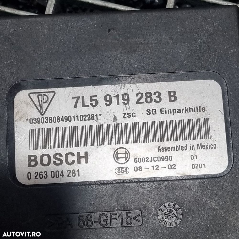 Modul Porsche Cayenne Facelift 2007 - 2010 (1060) CALCULATOR SENZORI PARCARE 7L5919283B - 4
