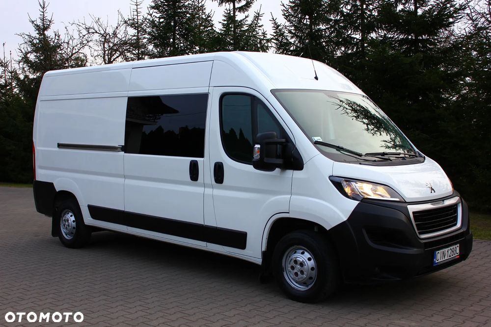 Peugeot BOXER 2.0 HDI 130KM BRYGADÓWKA 7 OSOBOWY +PAKA PEWNE AUTO VF23% - 8