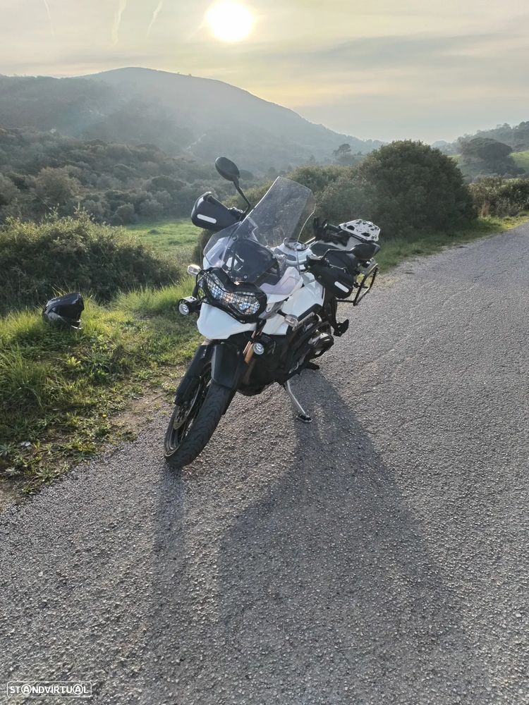 Triumph Tiger xc explored dark - 17