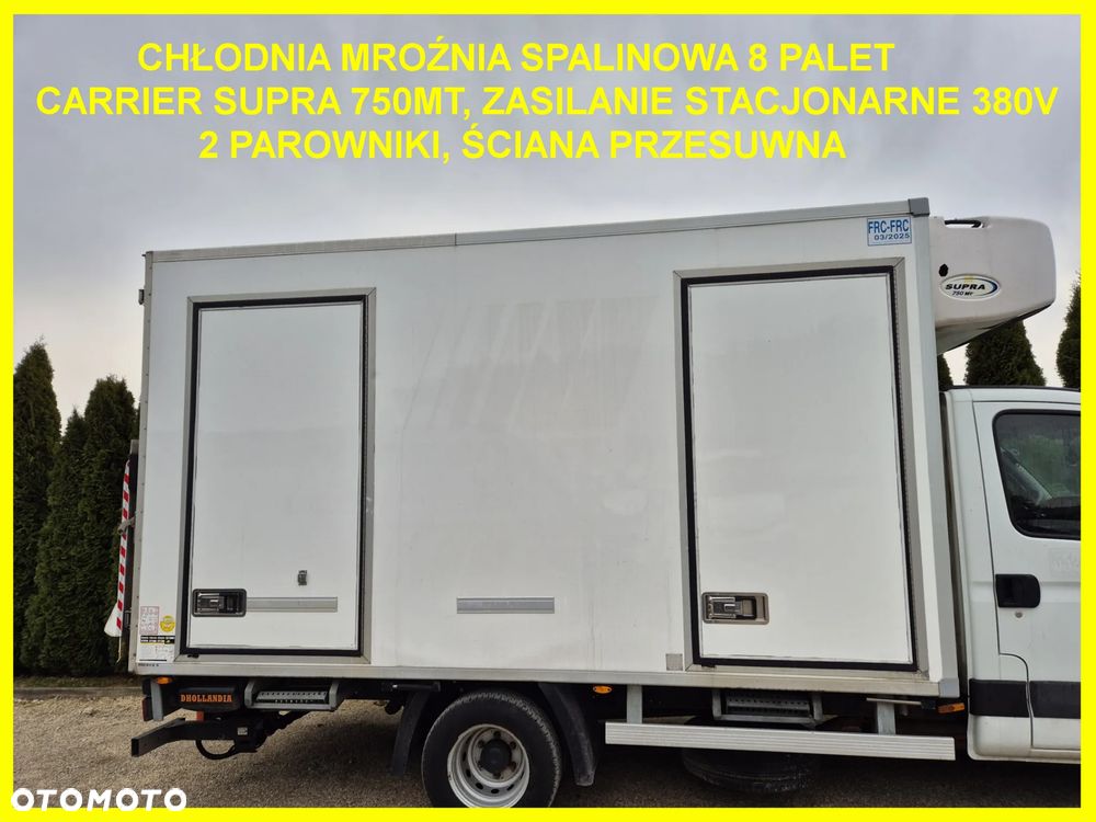 Chłodnia mroźnia spalinowa 8 palet Carrier Supra 750Mt, zasilanie stacjonarne , Iveco, 2 parowniki, stan bdb! - 1