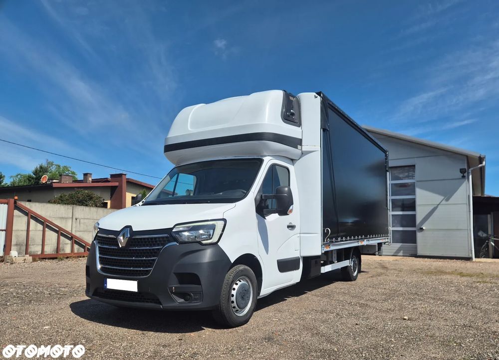 Renault MASTER FIRANA PLANDEKA 12EP 2.3 165KM SERWIS ASO BEZWYPADKOWY ZADBANY 2022 PODUSZKI FV23% REG. WYSOKOŚCI LED - 3