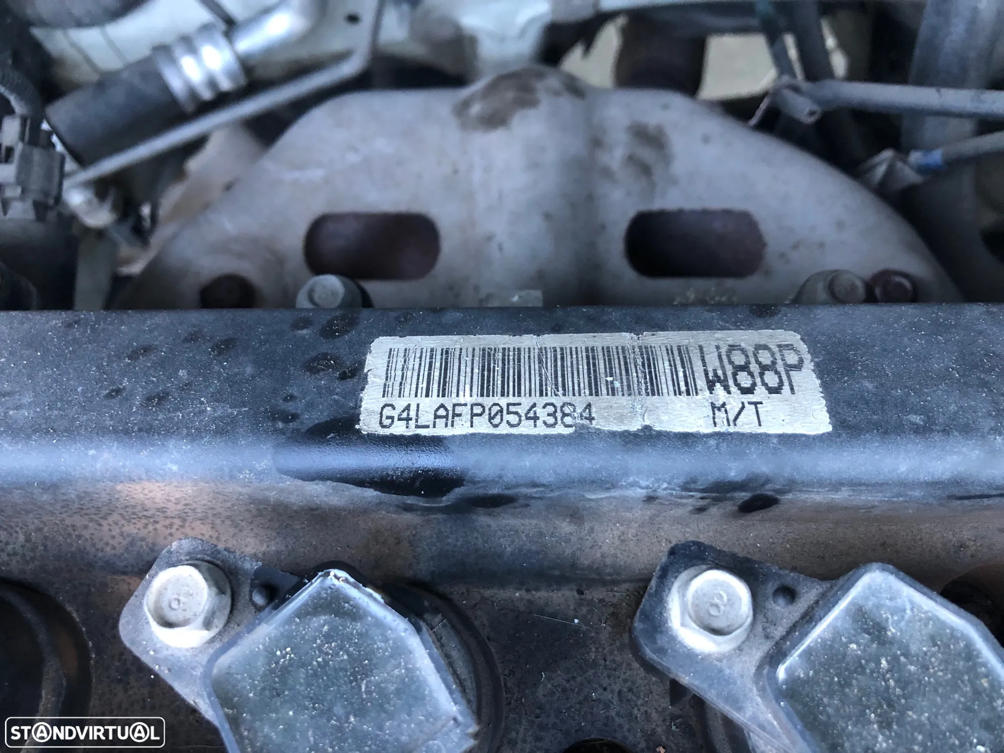 KIA RIO III (UB) 1.25 CVVT  2015 - MOTOR  Ref - G4LA - 14