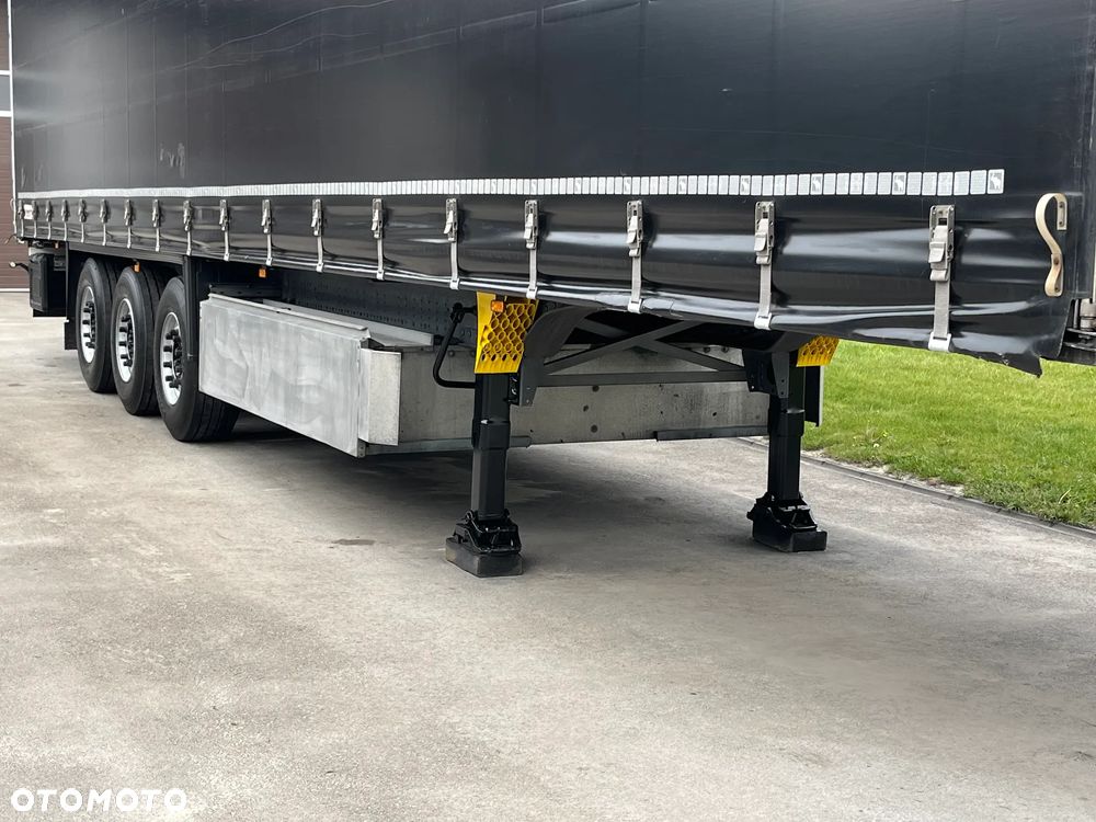 Schmitz Cargobull SCB / 2022 / FIRANKA/ NOWE OPONY / NOWE KLOCKI/ OS PODNOSZONA / KOSZ PALETOWY / CERTYFIKAT XL / ZADBANA - 19
