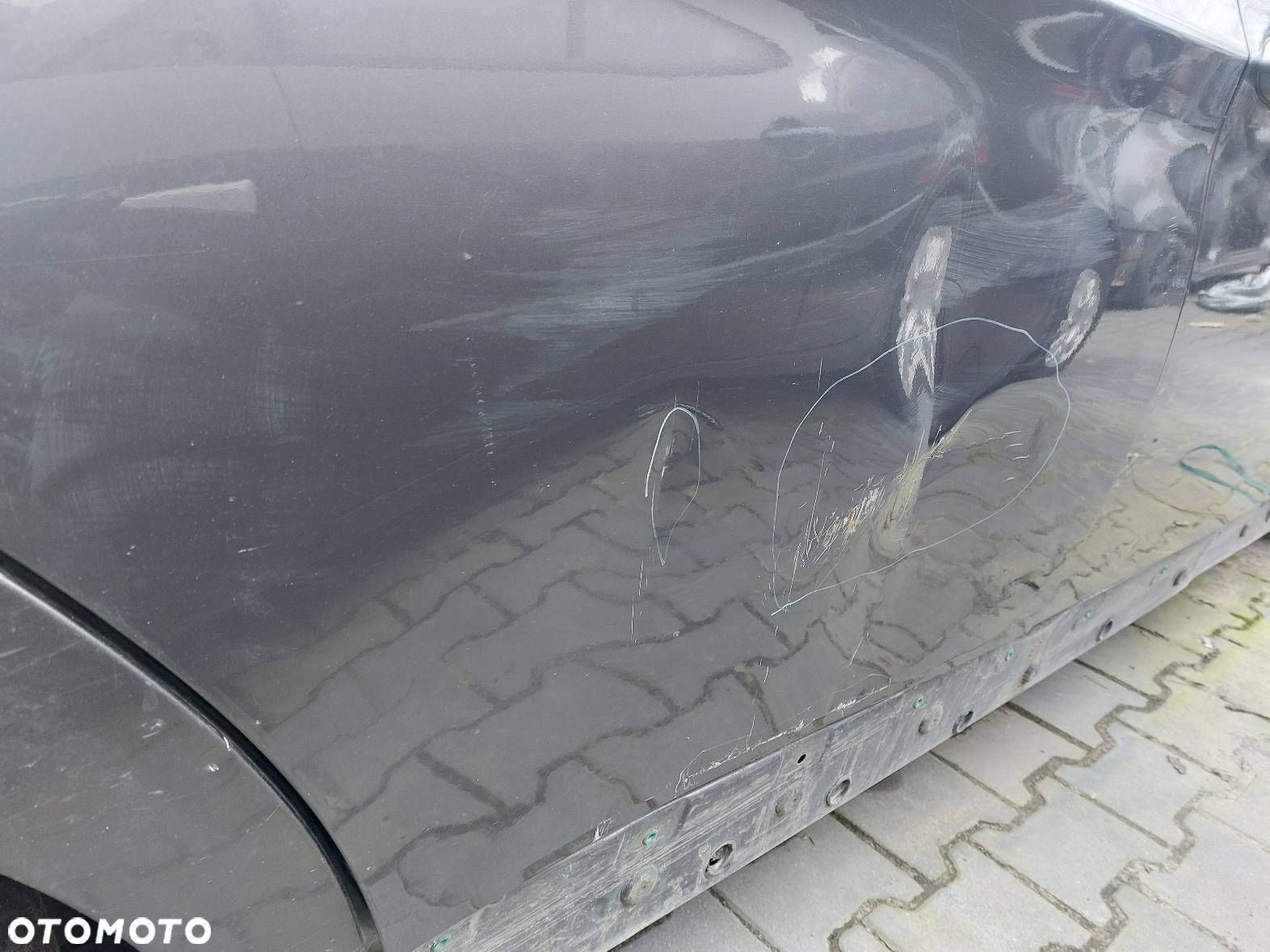 DRZWI KOMPLETNE PRAWY TYŁ BMW E90 A22/7 SPARKLING GRAPHITE - 4