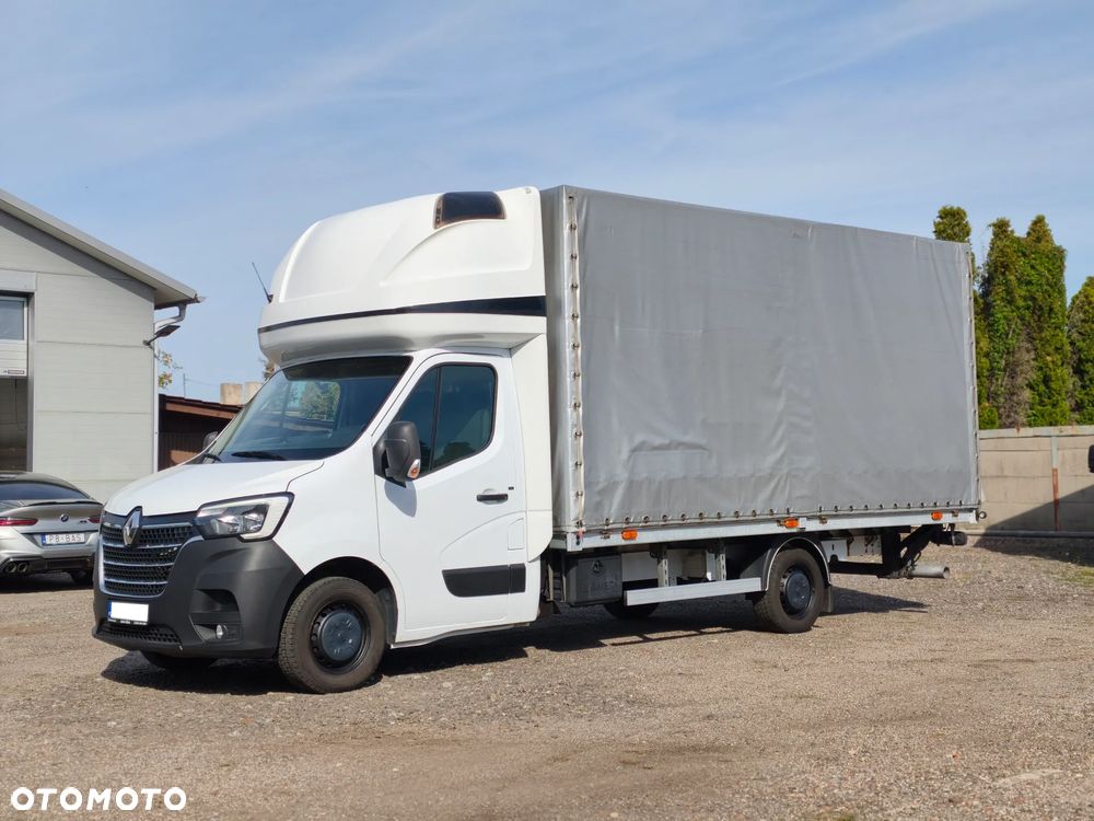 Renault MASTER WINDA 10EP BAR DHOLLANDIA 750KG PLANDEKA 2.3 165KM ZADBANY 2022 PODUSZKI FV23% KLIMA WEBASTO BEZ WKŁADU FINANSOWEGO REG WYSOKOSCI - 3