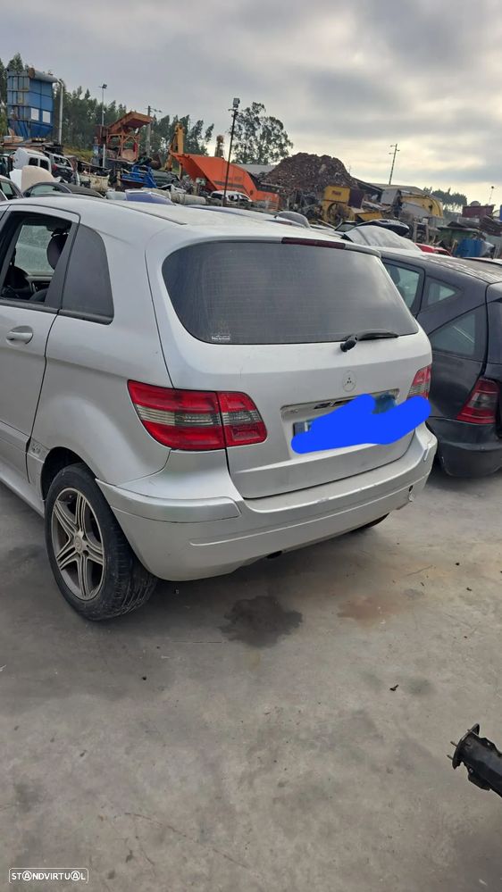 Traseira completa mercedes benz classe b w169 - 1