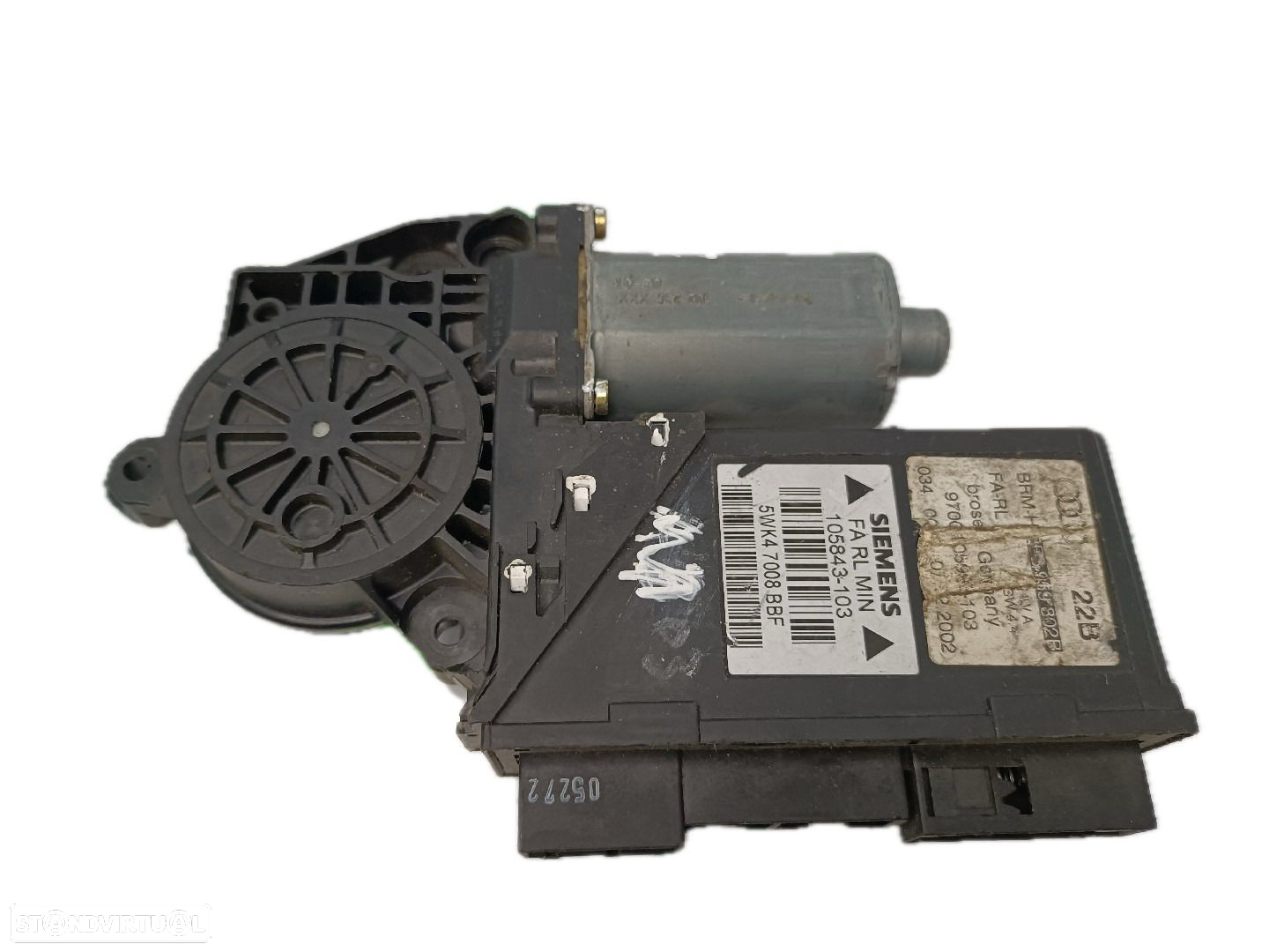Motor Elevador Frente Esquerdo Audi A4 (8E2, B6) - 2