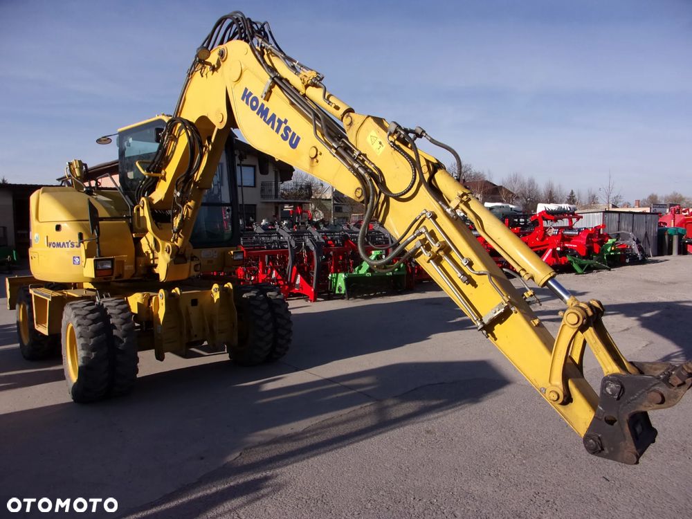 Komatsu Koparka kołowa KOMATSU PW98MR-8, Minikoparka HITACHI ZX19-5A CR, Minikoparka JCB 8018, Ładowarka kołowa HANOMAG-AG 10F, Ładowarka kołowa Atlas Weyhausen AR 75, Ładowarka teleskopowa JCB 541-70 - 1