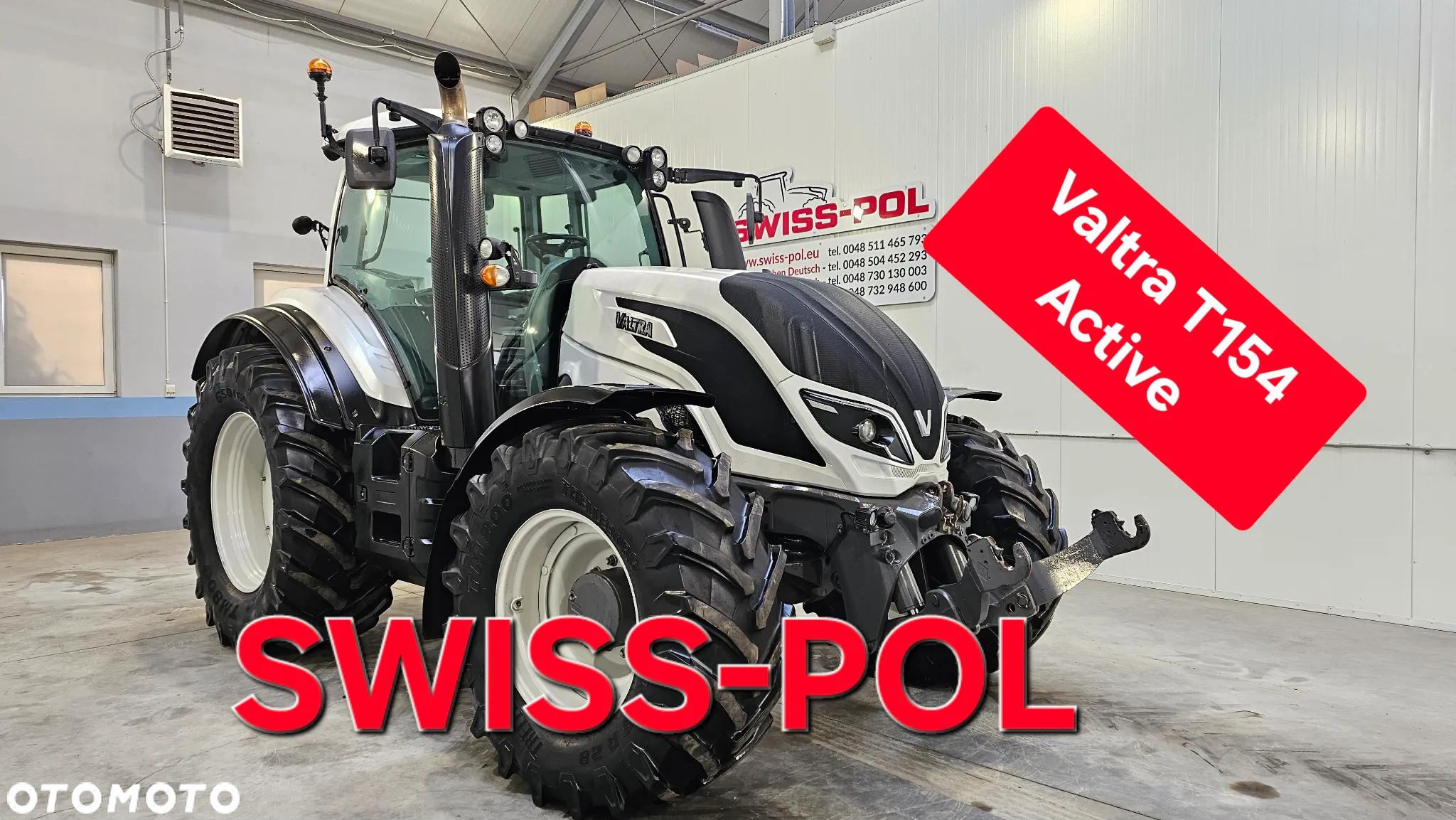 Valtra T 154 Active Biała Perła T174 Versu pod GPS N154 Versu - 2