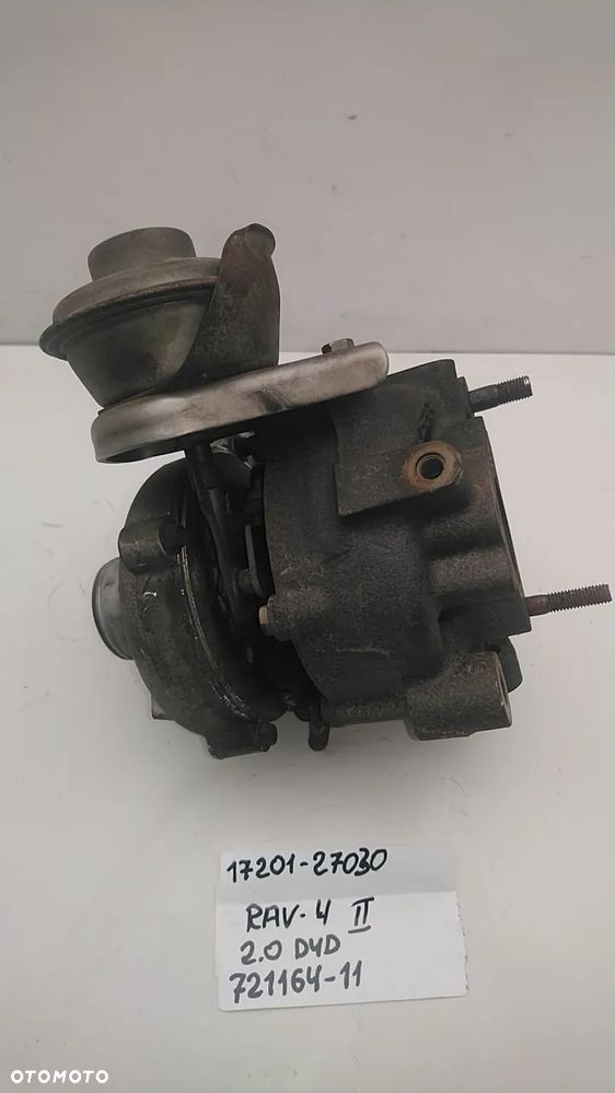 TURBINA 2.0 D4D 115KM 116KM RAV4 II 17201-2730 721164-11 - 5