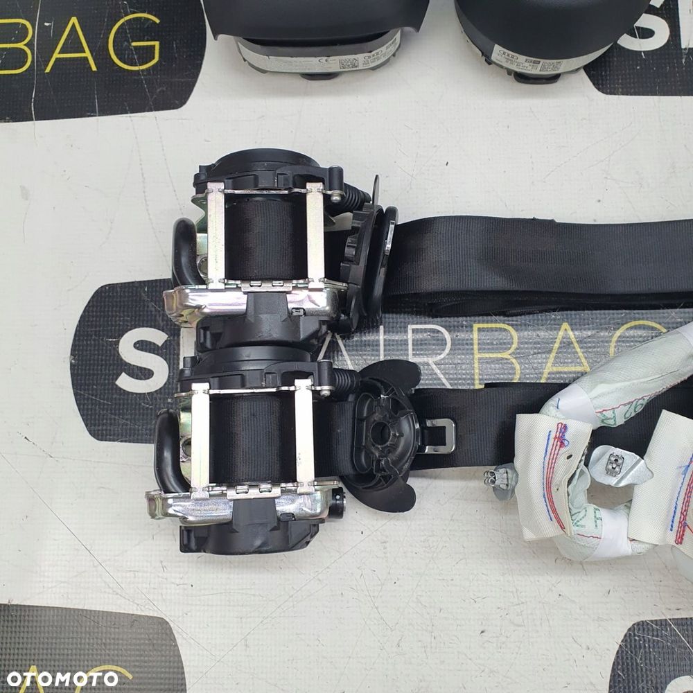 AUDI A4 B9 A4 8W DESKA ROZDZIELCZA KONSOLA KOKPIT PULPIT PODUSZKI AIRBAG AIR BAG PASY KIT SET - 9