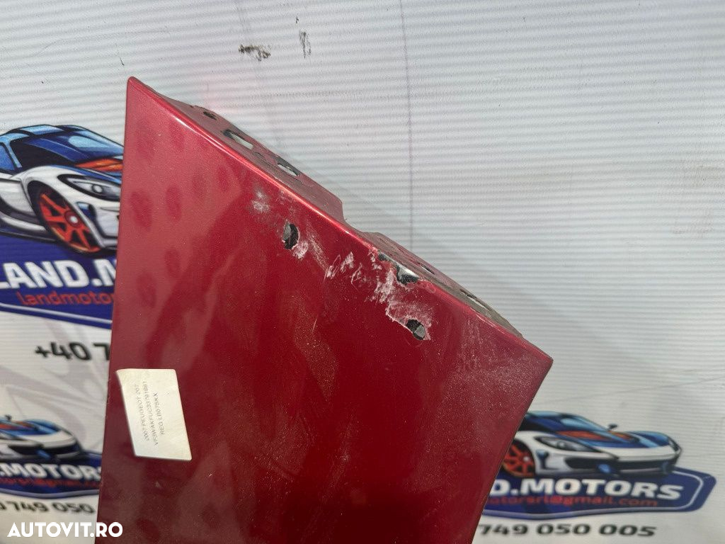 Aripa dreapta fata peugeot 207 ani 2006 2007 2008 2009 2010 2011 2012 2013 - 5