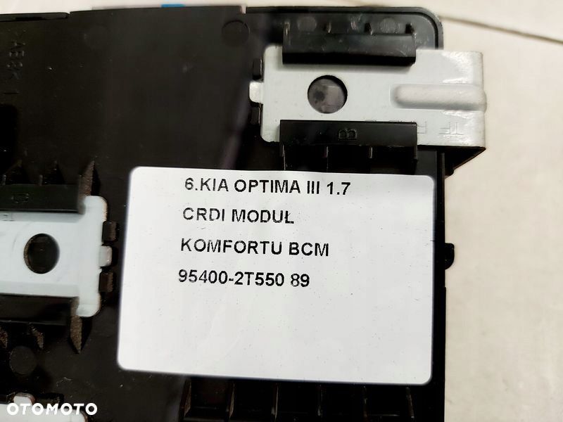 kia optima iii 3 1.7 crdi moduł sterownik odbiornik czujnik 95470-2t200 - 4