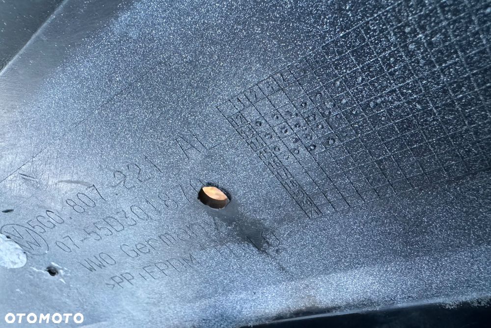 ZDERZAK PRZÓD PRZEDNI VW VOLKSWAGEN GOLF 7 VII 5G0 R-LINE 12-16 SPRYSKI PARKI 5G0807221AL ORYGINAŁ - 12