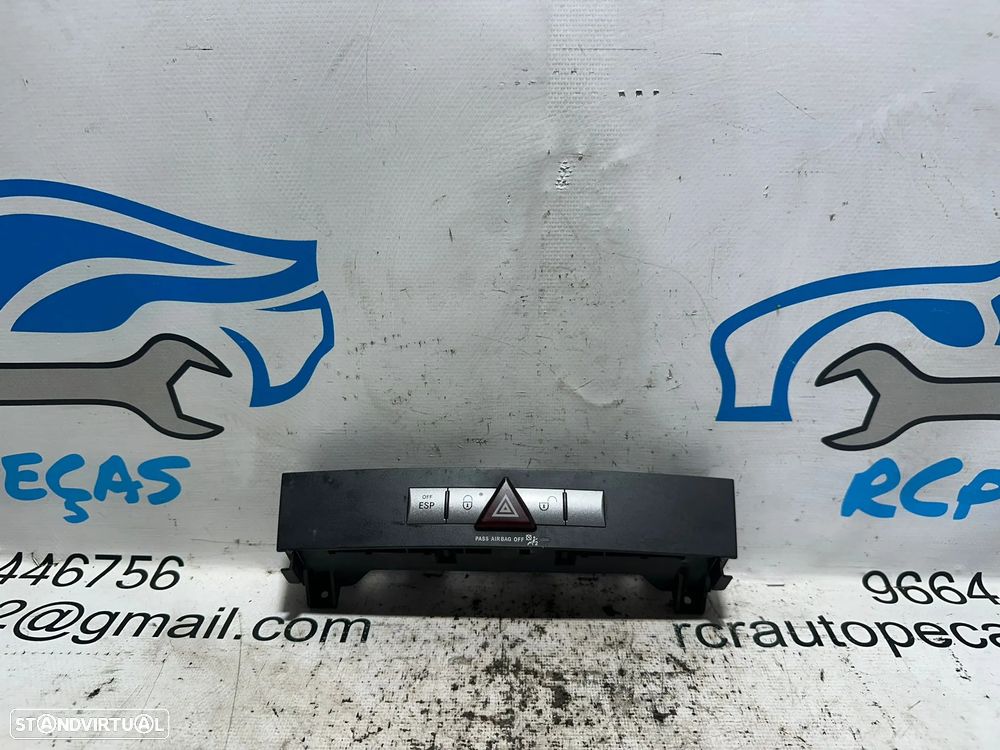 .Painel Interruptores Painel Central Original Mercedes Benz SLK R171 A1718207810 2004 - 2011 - 3