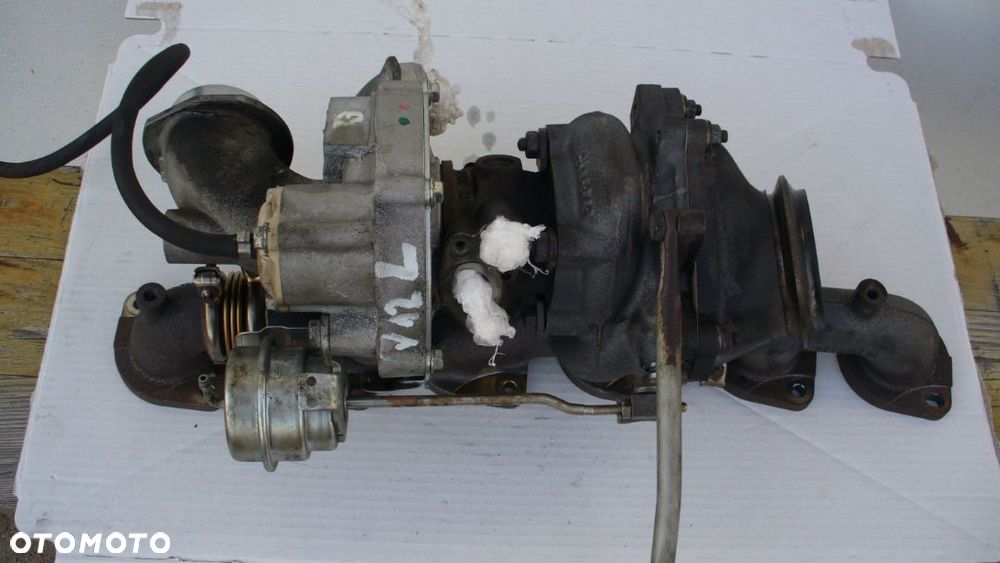 TURBOSPRĘŻARKA MERCEDES S W221 CL W216 A 2750902380   A 2750902480 - 1