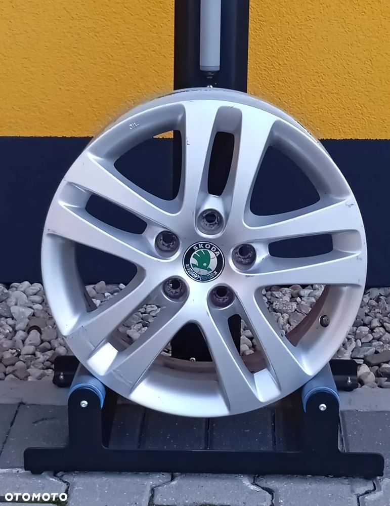 FELGA ALUMINIOWA 6,5Jx16H2 5x112 ET50 OE SKODA OCTAVIA II - 3