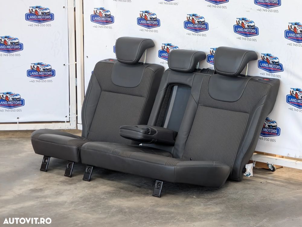INTERIOR PIELE + TEXTIL / SCAUNE + BANCHETE FORD FOCUS MK3 2013 1.6 DIESEL UNIVERSAL COD OEM 1839386 / 1824828 / 1824830 / 1824826 / 2011-2015 - 3