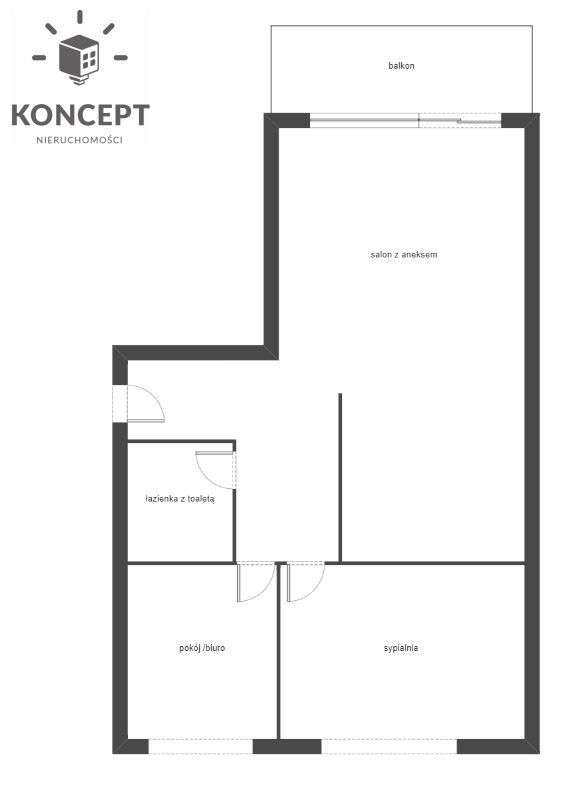 3 pokoje, apartament , zamknięte osiedle - Złota P