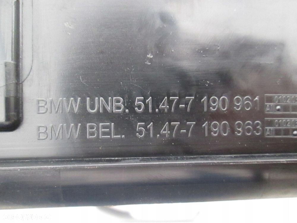 BMW F02 LISTWY WEWNĘTRZNE NAKŁADKI LED KPL - 12