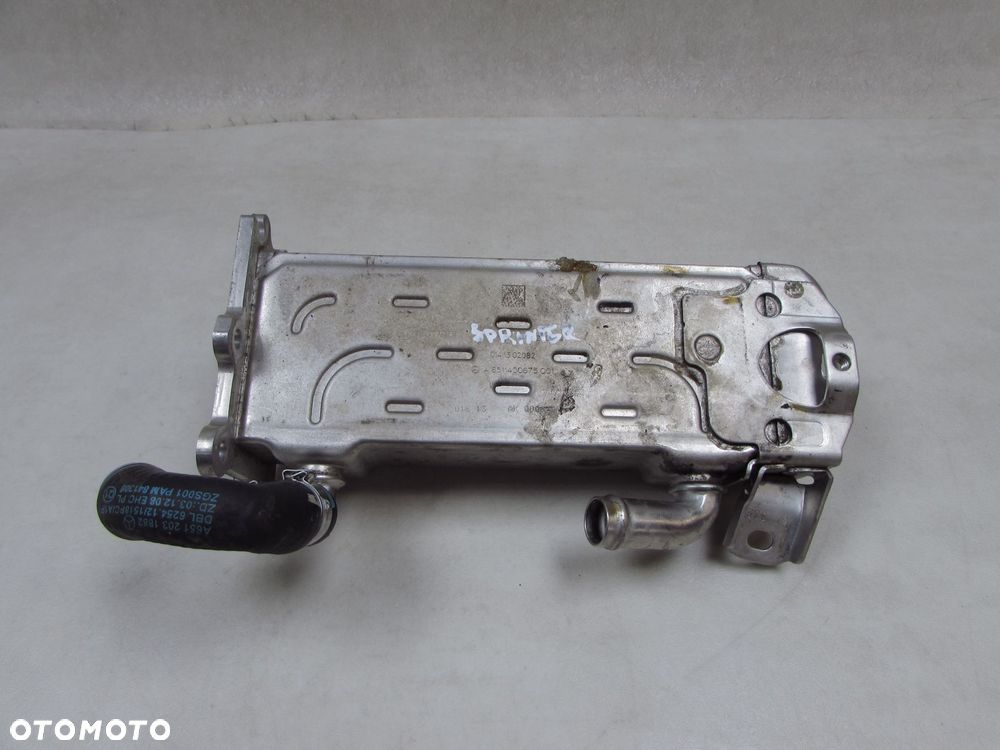 MB SPRINTER 906 LIFT 651 W204 W212 VITO 11-18 CHLODNICA SPALIN EGR A6511400675 - 1